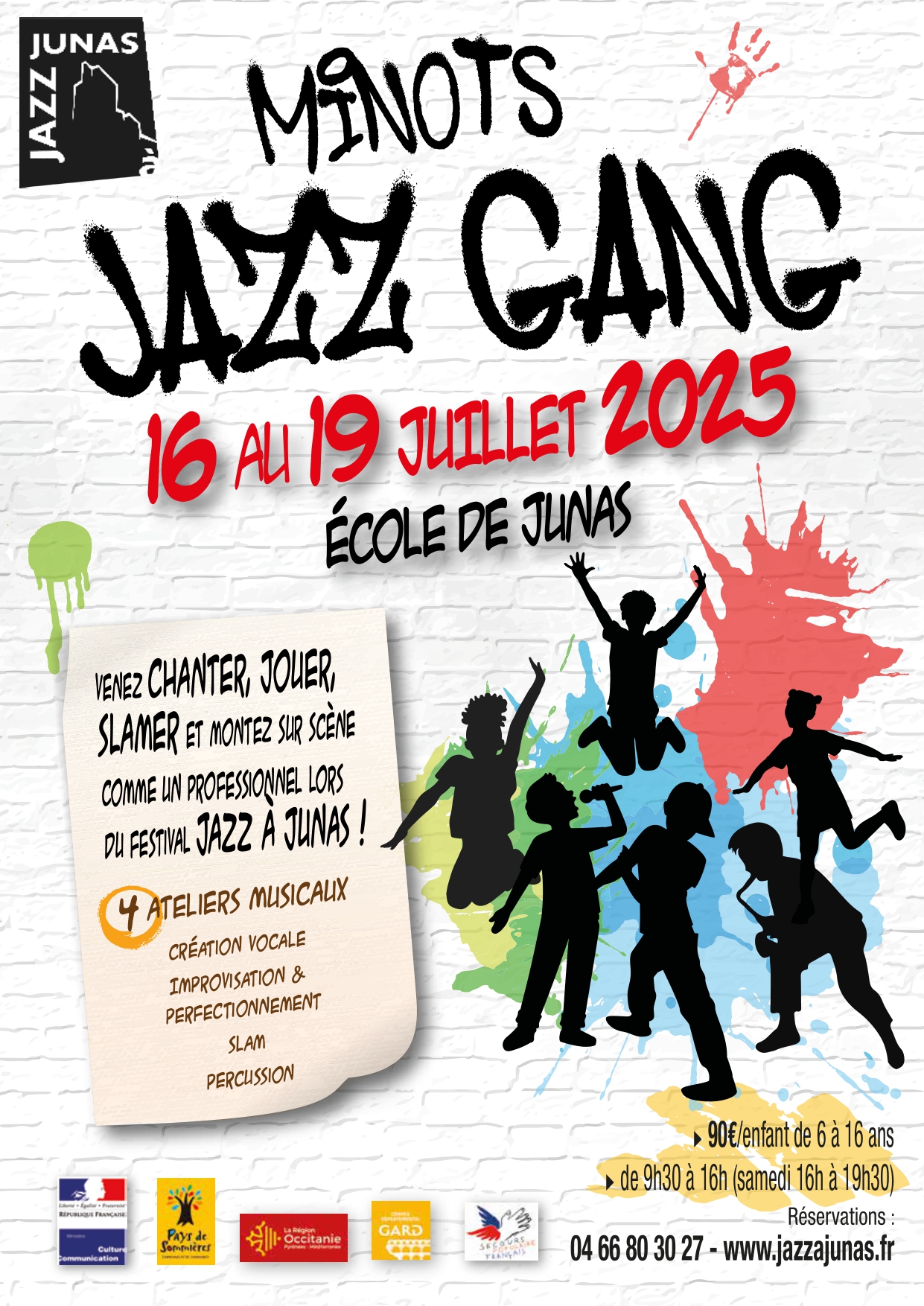 MINOTS JAZZ GANG de 6 à 16 ans