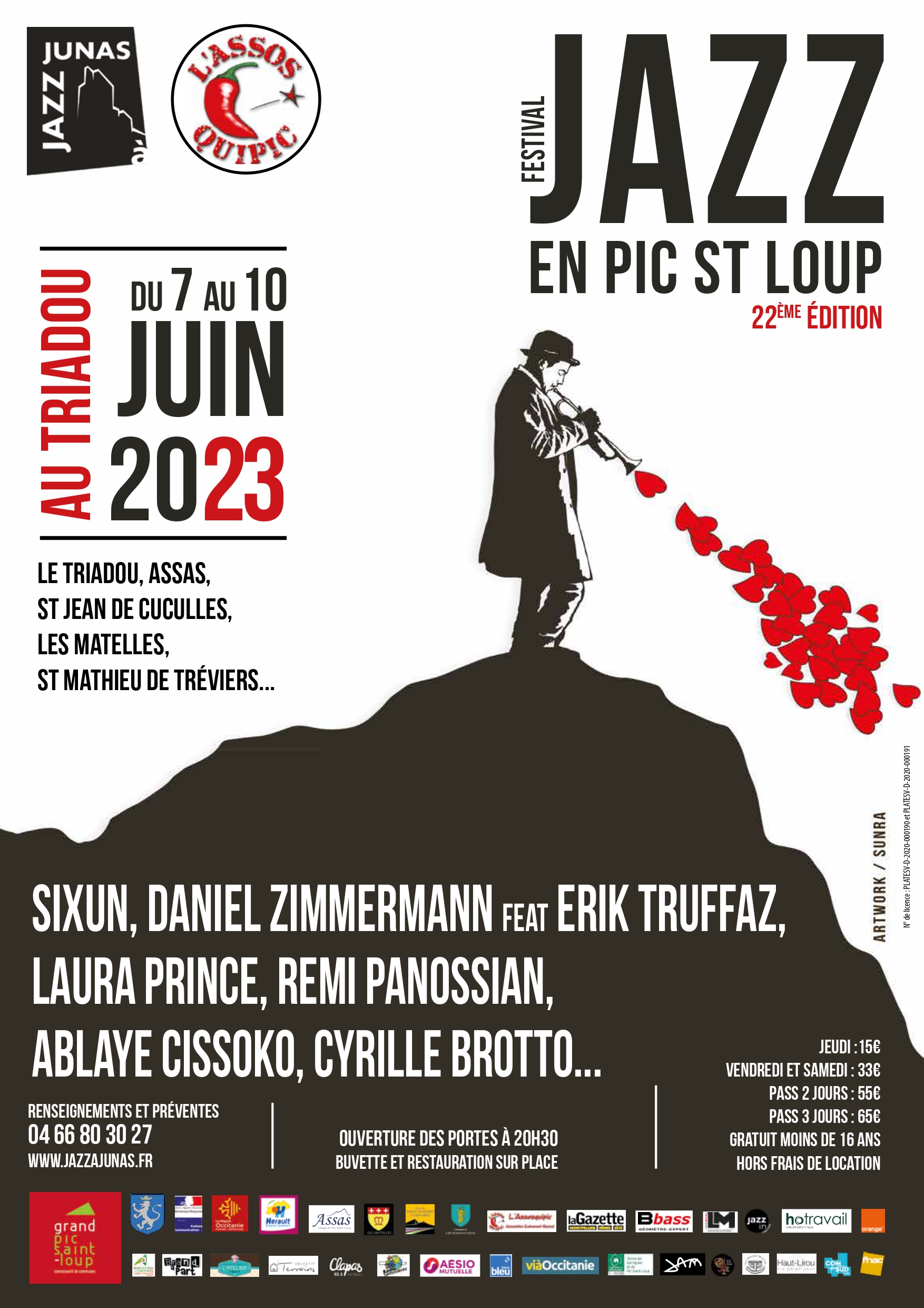 TEASER Festival Jazz en Pic St Loup 2023
