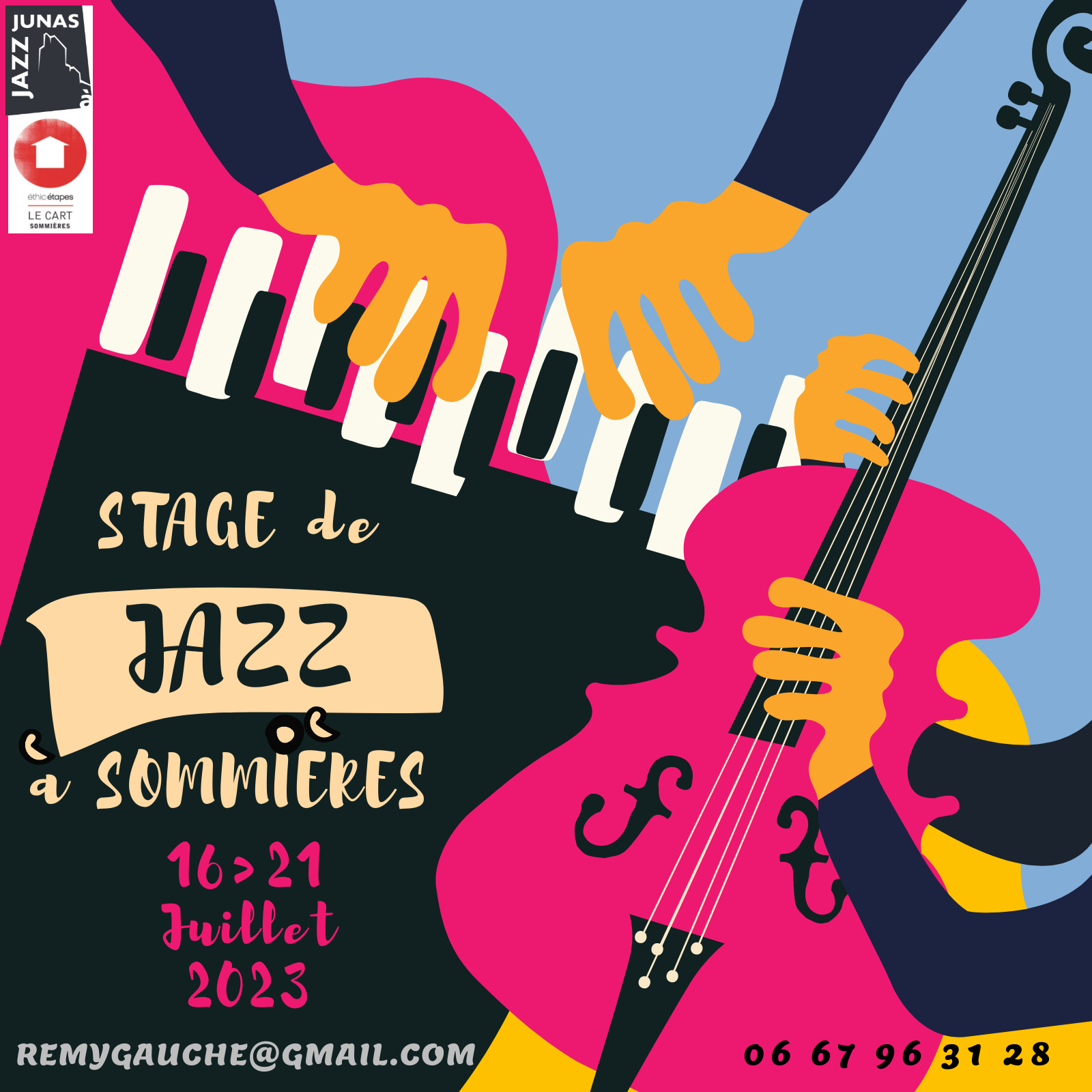 STAGE Jazz SOMMIERES 2023 -- 1600x1600 px