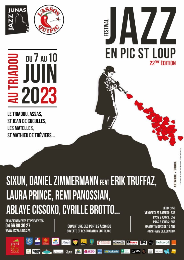 Affiche Jazz en Pic Saint Loup 2023
