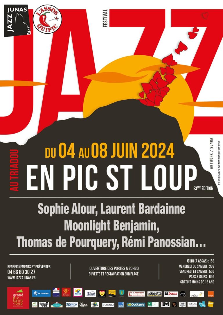 Affiche Jazz en Pic Saint Loup 2024