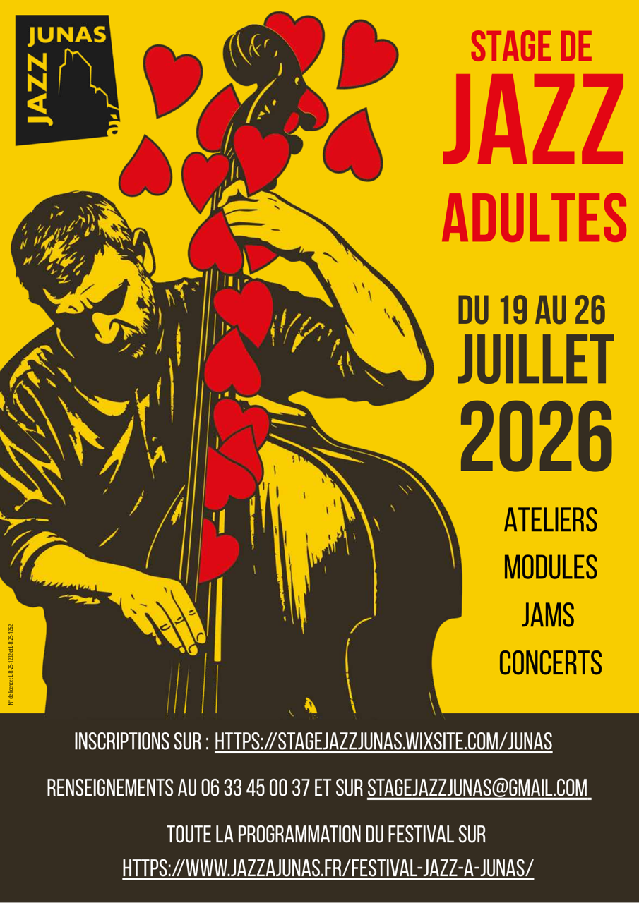 Stage de Jazz a Junas 2026