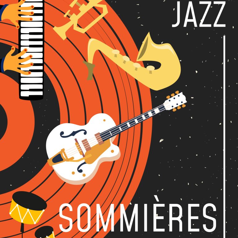 Affiche Stage Jazz Sommières été 2026