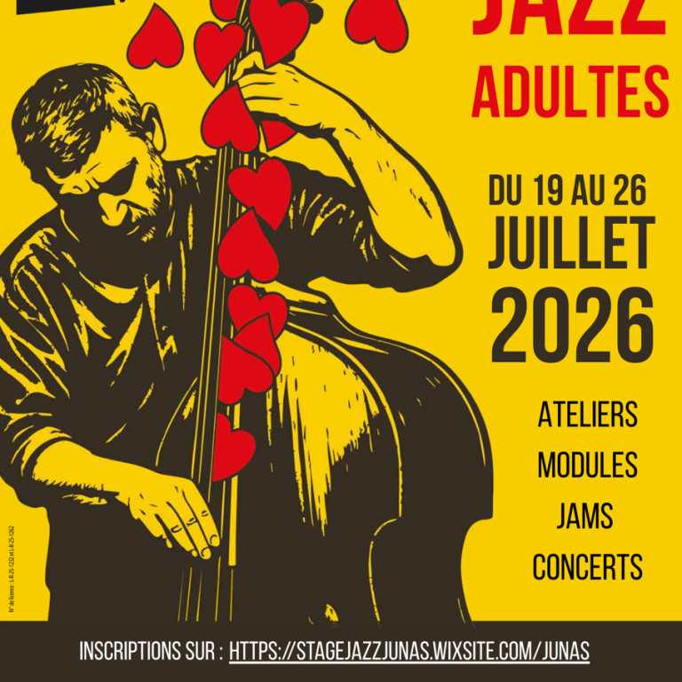 Stage de Jazz à Junas 2026